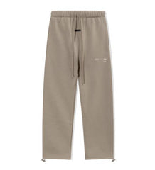 Fear Of God Essentials Hot Stamped Double Line Straight Leg Sweatpants Taupe