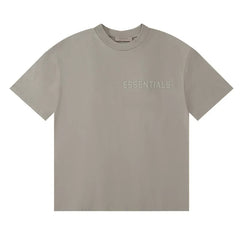 Fear Of God Essentials Chest Logo Short Sleeve T-Shirt Light Grey