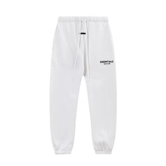 Fear Of God Essentials Logo Jogger Sweatpants White
