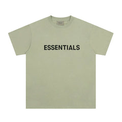 Fear Of God Essentials 3D Chest Logo Short Sleeve T-Shirt Sage Green