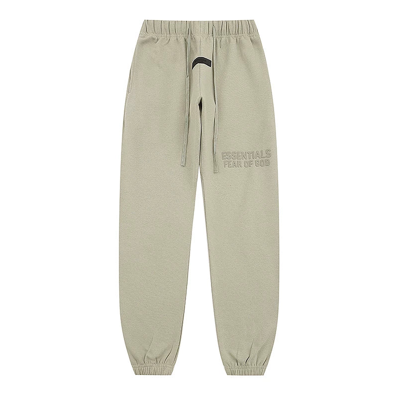 Fear Of God Essentials Tone‑on‑Tone Jogger Pants Light Sage
