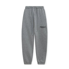 Fear Of God Essentials Logo Jogger Sweatpants Light Heather Grey