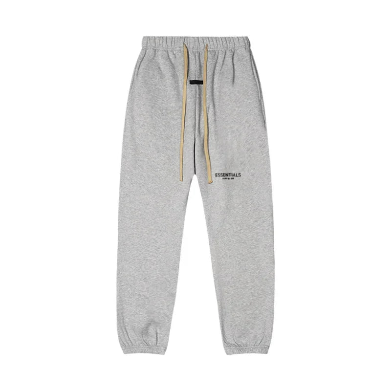 Fear Of God Essentials Logo Jogger Pants Light Heather Grey