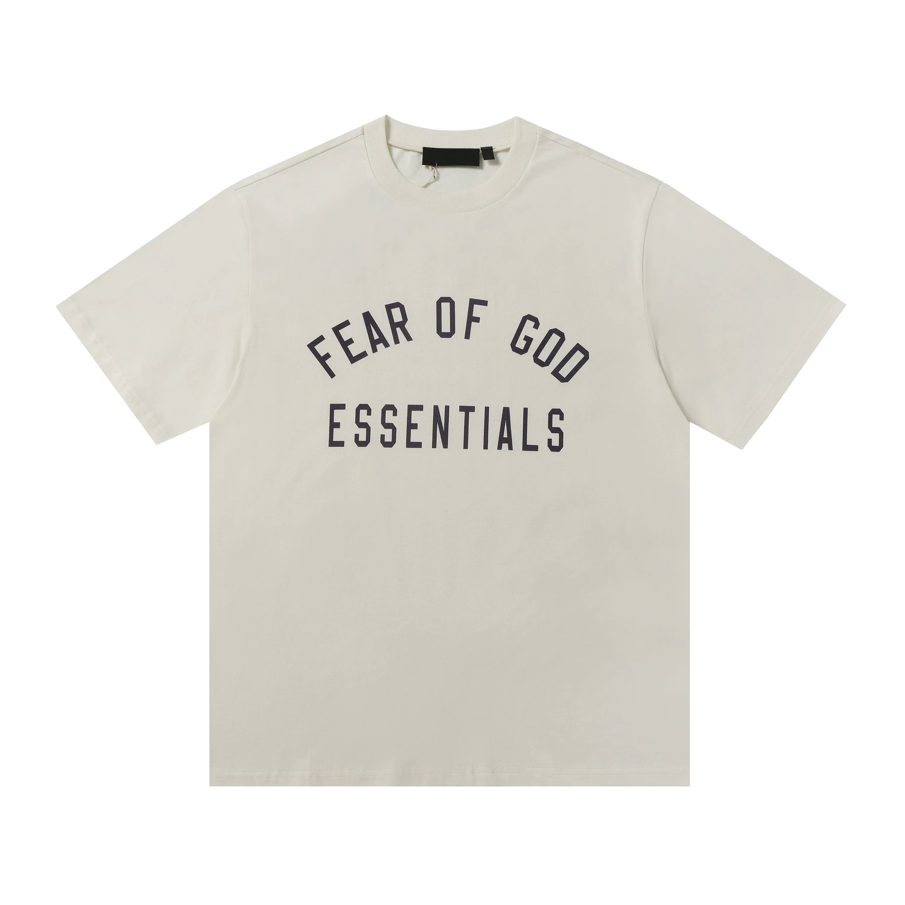 Fear Of God Essentials Arch FEAR OF GOD ESSENTIALS Print Short Sleeve T‑Shirt Cream