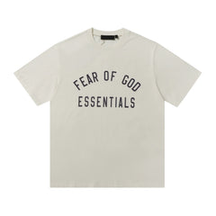 Fear Of God Essentials Arch FEAR OF GOD ESSENTIALS Print Short Sleeve T‑Shirt Cream