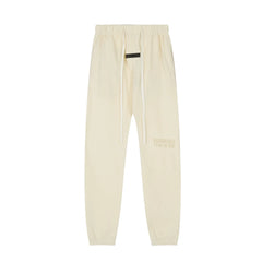 Fear Of God Essentials Double‑Line Plush Jogger Pants Cream