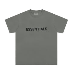 Fear Of God Essentials 3D Chest Logo Short Sleeve T‑Shirt Dusty Grey