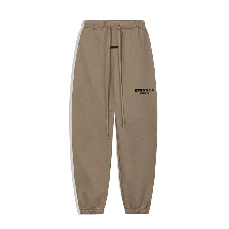 Fear Of God Essentials Logo Jogger Sweatpants Taupe