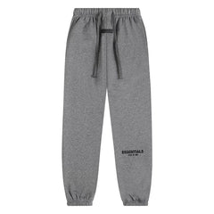 Fear Of God Essentials Logo Jogger Sweatpants Medium Heather Grey